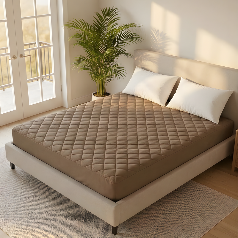 Coco Mattress Protector | Quilted Waterproof, Deep-Pocket Fit 9