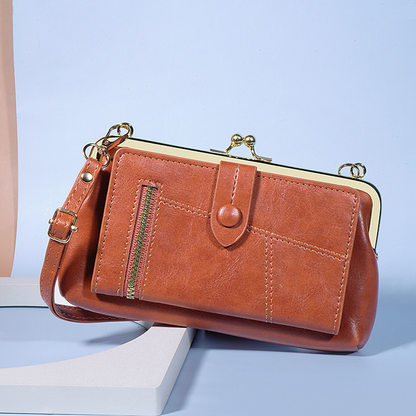 Cora Crossbody Bag | Lightweight PU Leather, Multi-Card Organizer 10