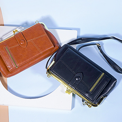 Cora Crossbody Bag | Lightweight PU Leather, Multi-Card Organizer 5