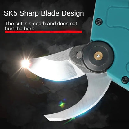 Cora Electric Pruning Shears | SK5 High Carbon Steel Blade 1