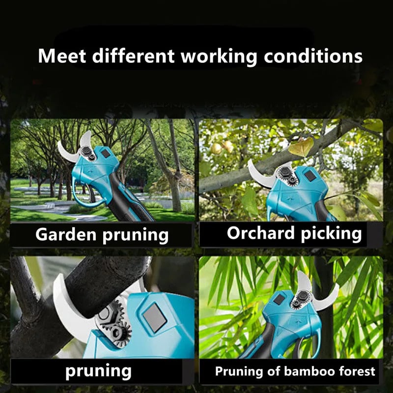 Cora Electric Pruning Shears | SK5 High Carbon Steel Blade 2