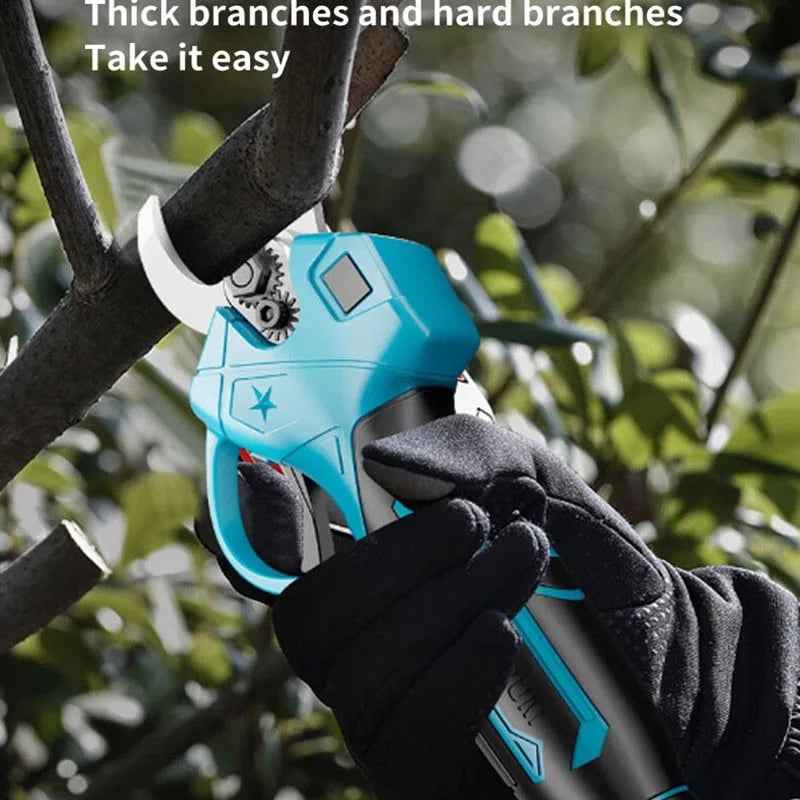 Cora Electric Pruning Shears | SK5 High Carbon Steel Blade 6