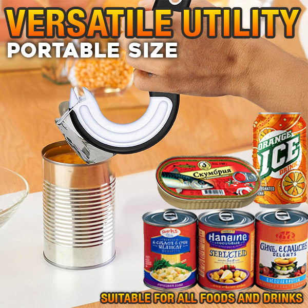 Cora Hook Can Opener | Ergonomic, Multi-Purpose Design for Easy Pull-Tab Opening 0