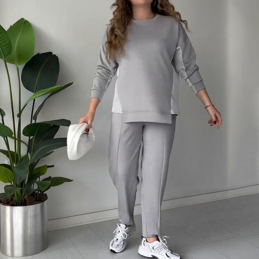 Cora Lounge Set | Color Block Design, Soft Fabric 0