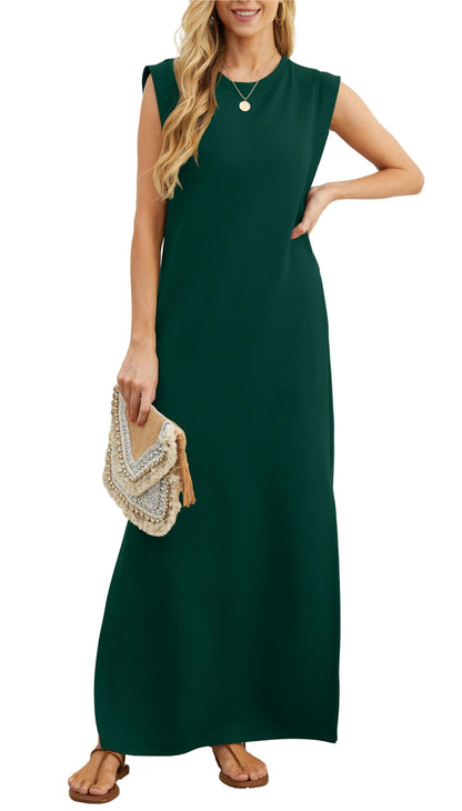 Cora Maxi Dress | Casual Loose Fit, Wrinkle-Free Summer Dress 6