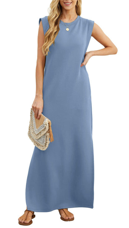 Cora Maxi Dress | Casual Loose Fit, Wrinkle-Free Summer Dress 8