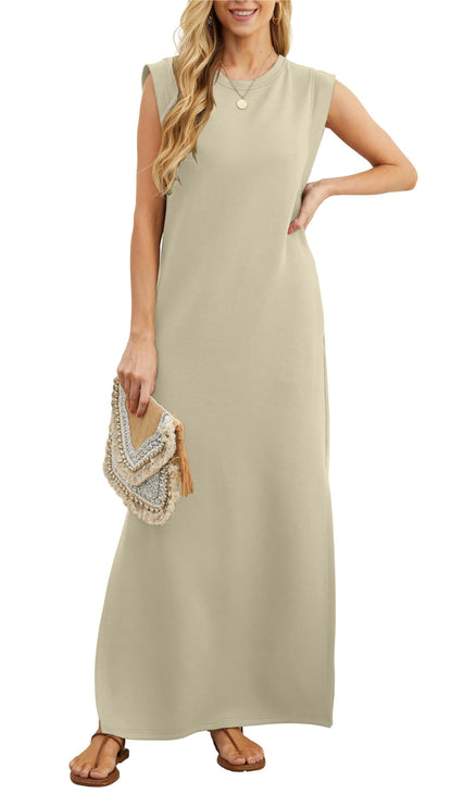 Cora Maxi Dress | Casual Loose Fit, Wrinkle-Free Summer Dress 9