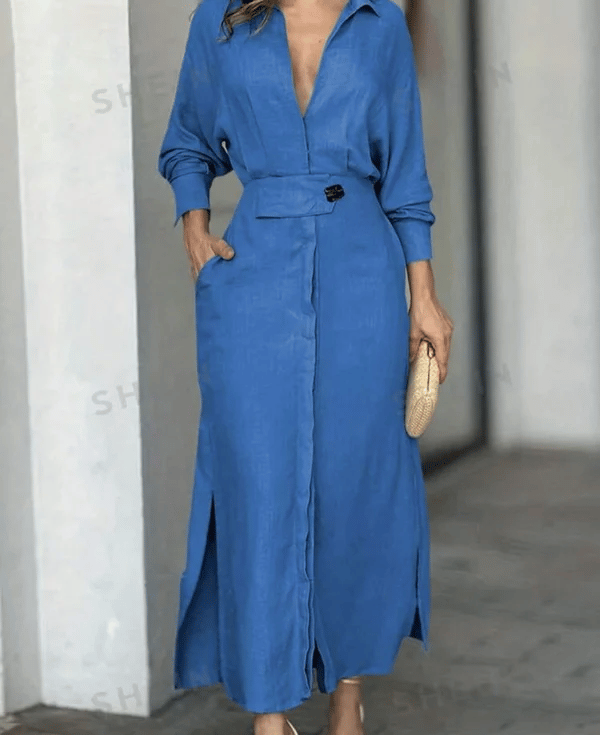 Cora Maxi Dress | Cotton and Linen Blend 8