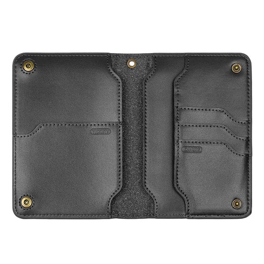 Cora Travel Wallet | Genuine Leather Passport Holder for Men, Compact Design 0