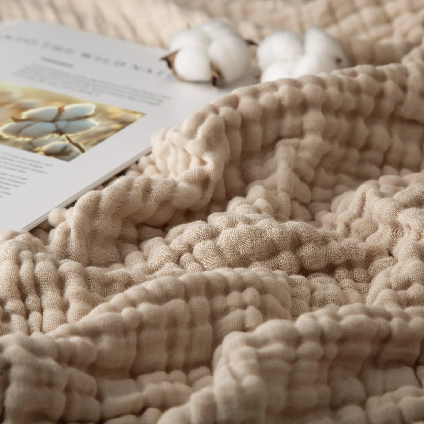 Norla — Lightweight 100% Cotton Blanket for All-Season Comfort