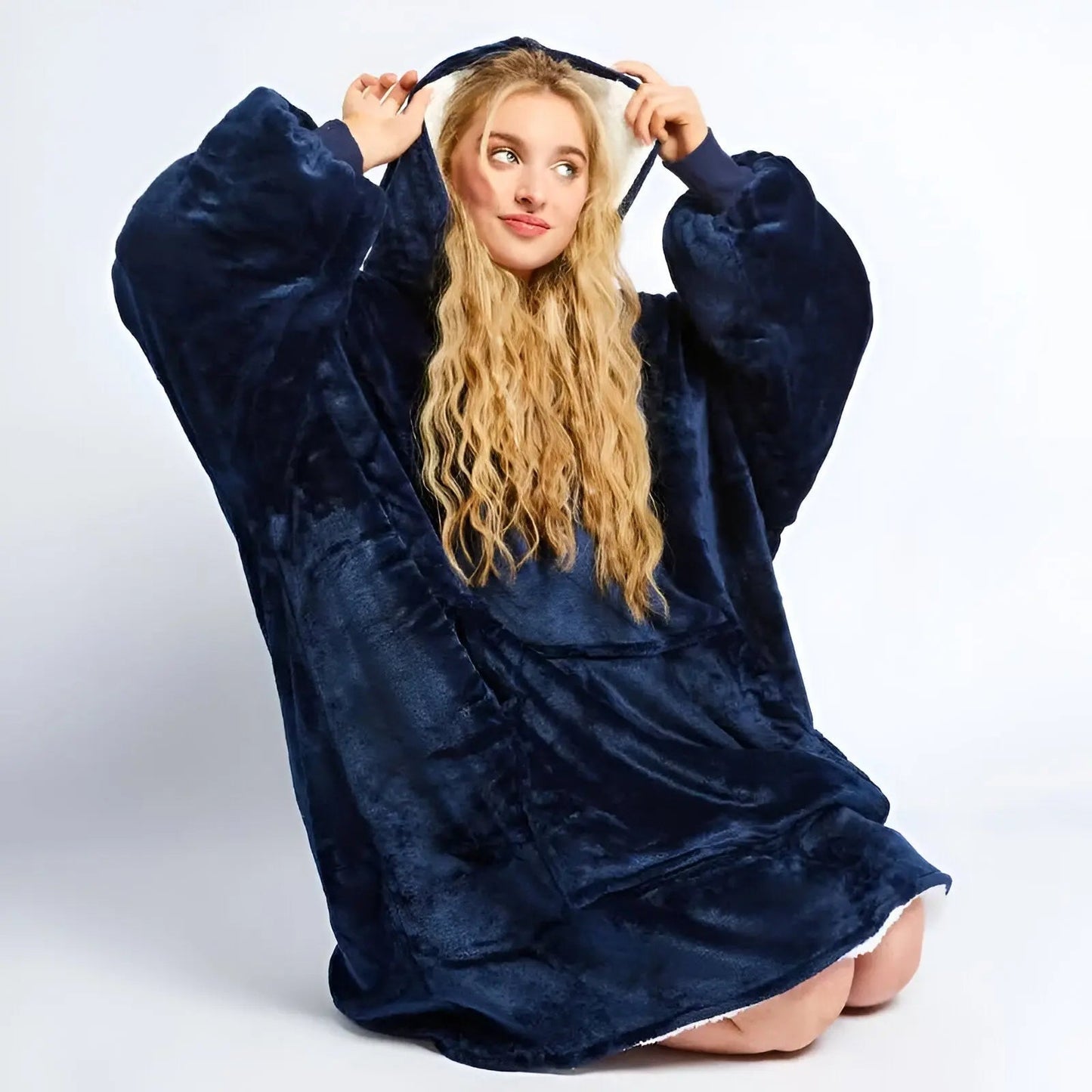 Oversized Fleece Blanket Hoodie 32$ TODAY ONLY