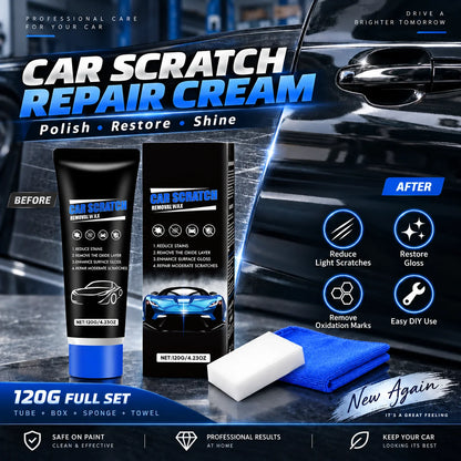 Cresta Car Wax | Scratch Removal Polish for Shallow Paint Imperfections 1