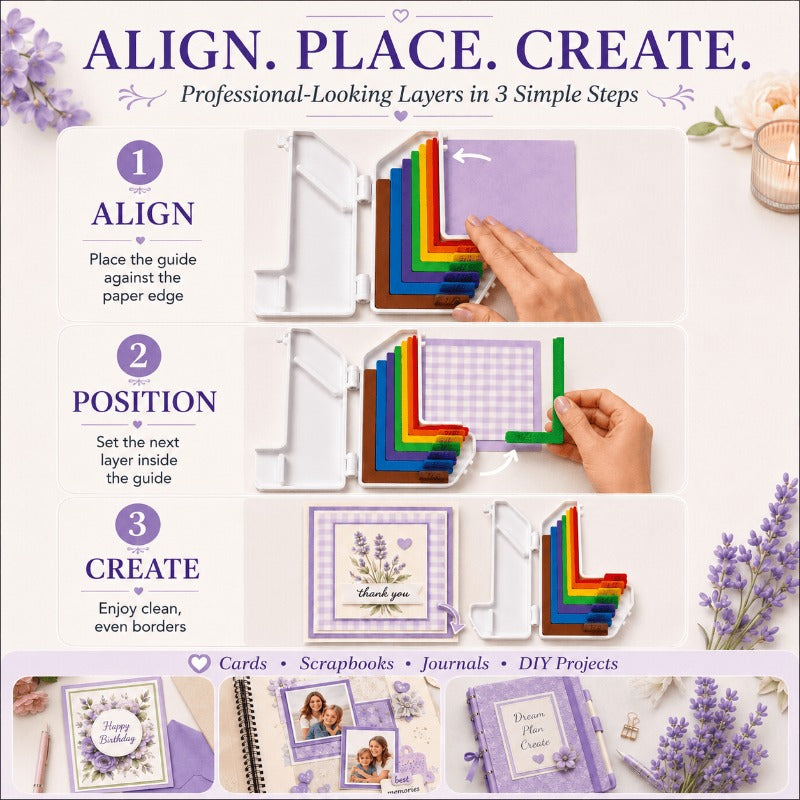 Creston Craft Alignment Set | 7 Precision Sizes for Accurate Crafting 2