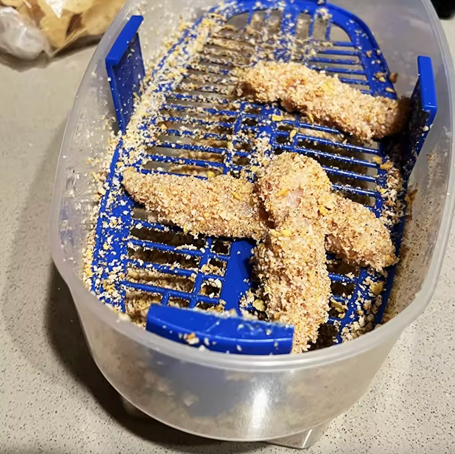CrispMaster Breader | Mess-Free, Triple Layer System 4
