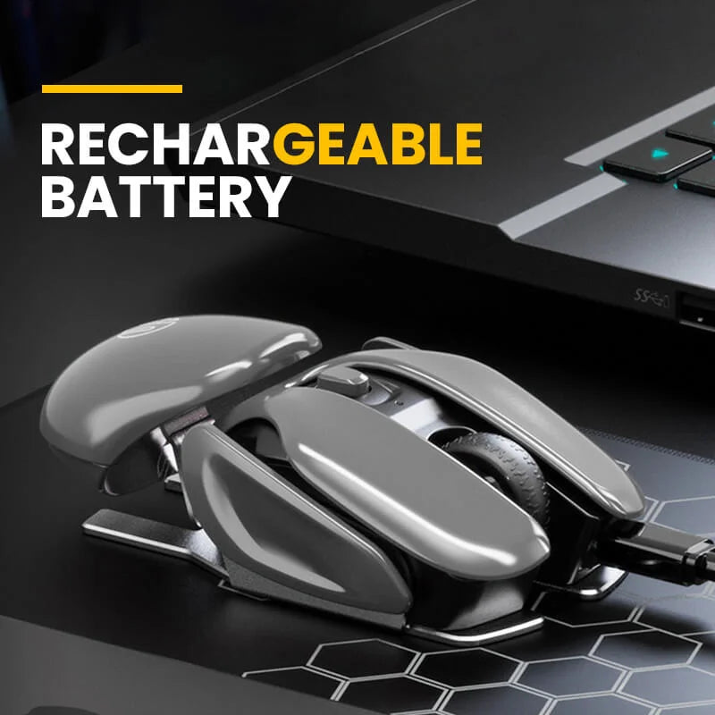 Cryonix Mouse | Wireless Ergonomic Metal Design 3