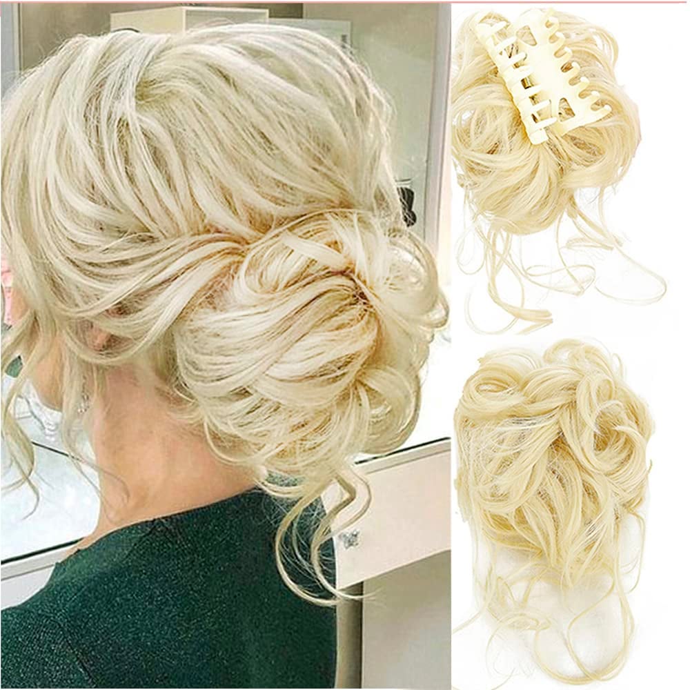 Cura Bun Clip | Premium Synthetic Hair 12