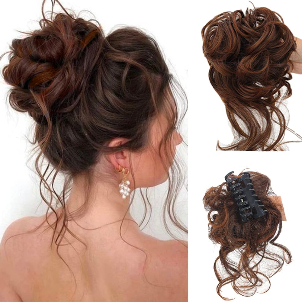 Cura Bun Clip | Premium Synthetic Hair 13