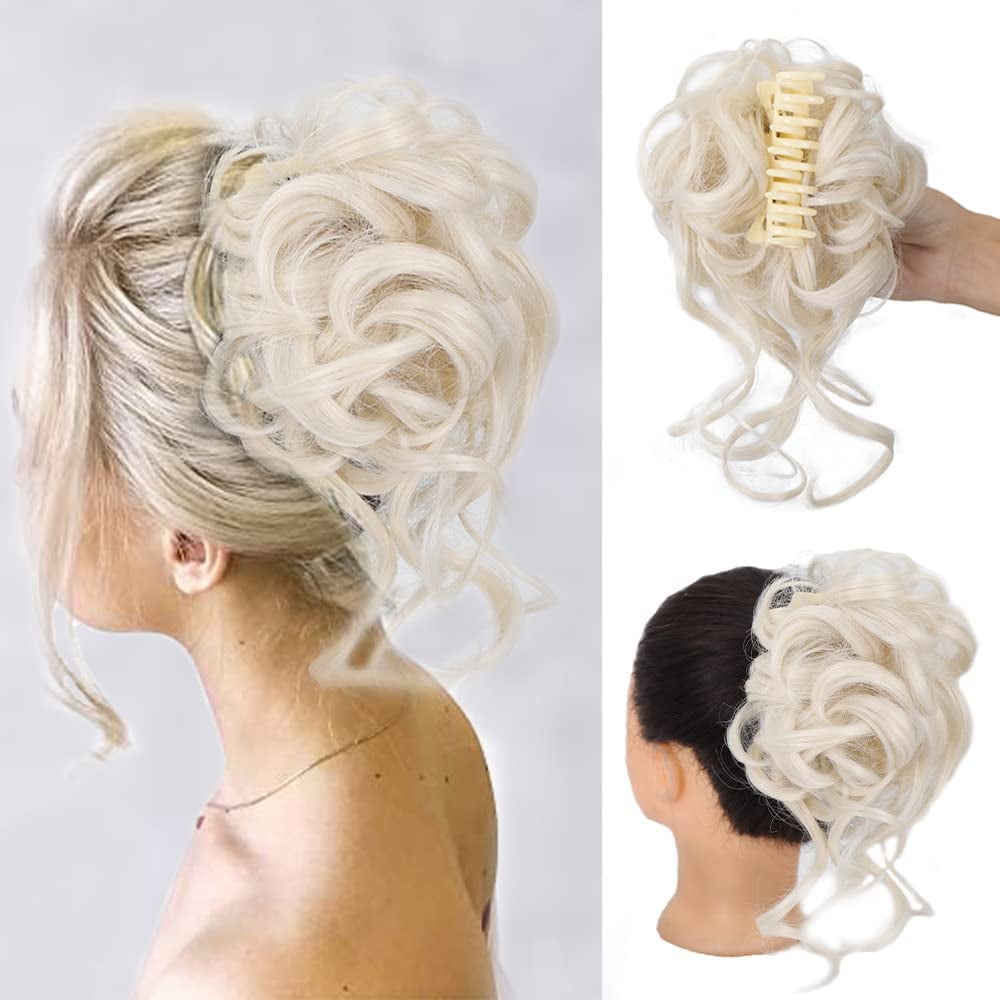 Cura Bun Clip | Premium Synthetic Hair 13