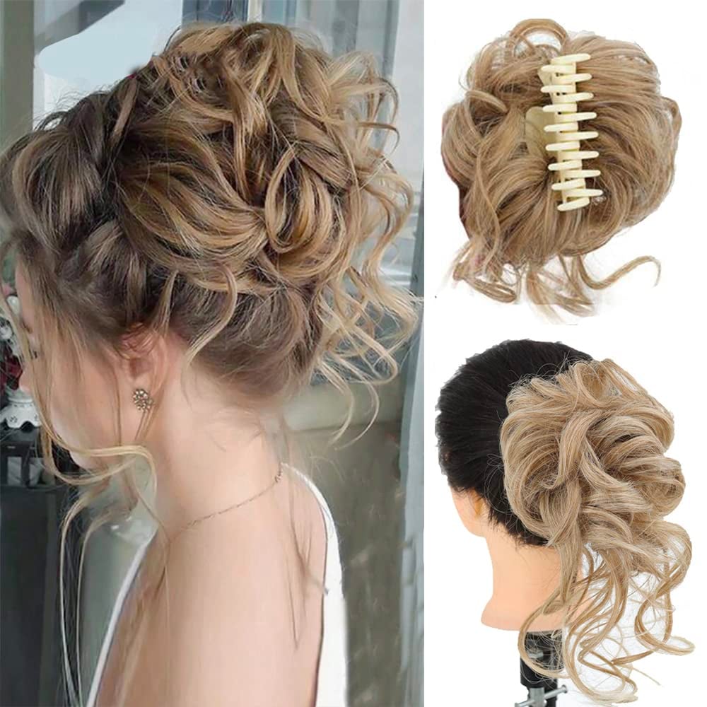 Cura Bun Clip | Premium Synthetic Hair 16