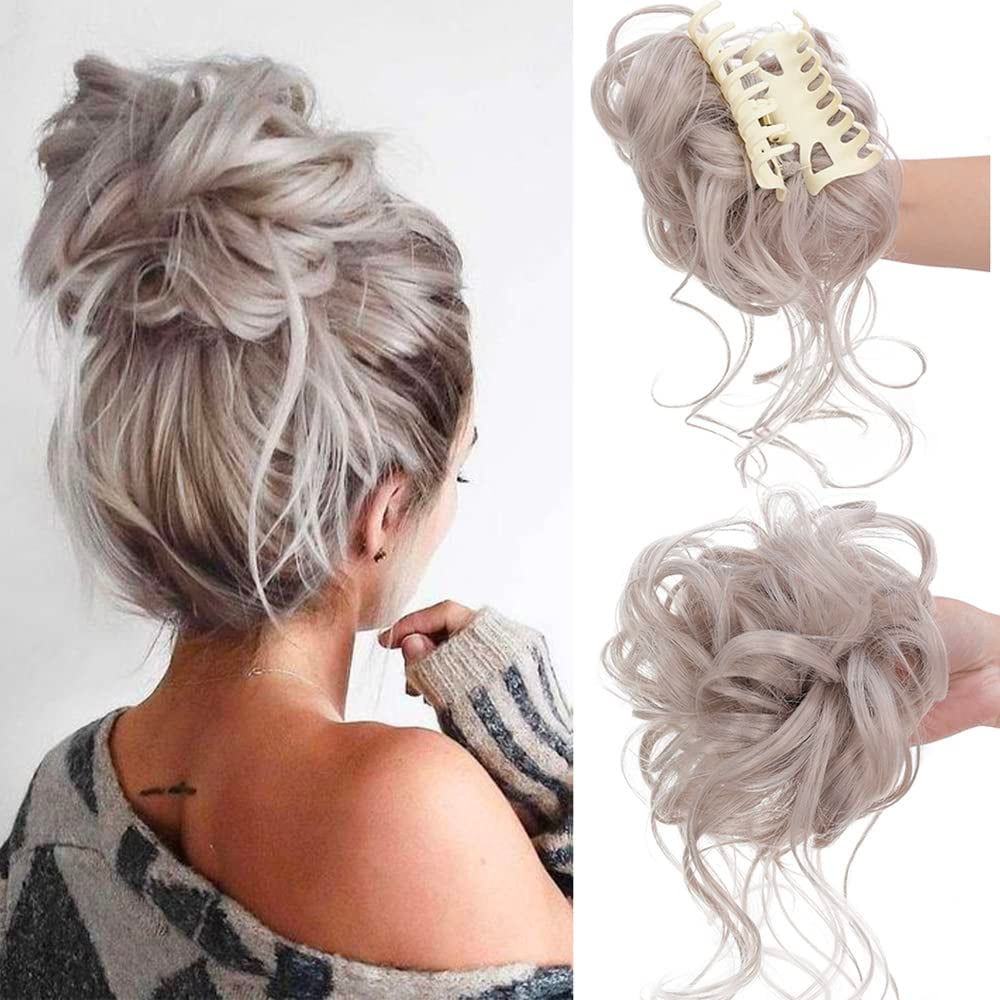 Cura Bun Clip | Premium Synthetic Hair 18