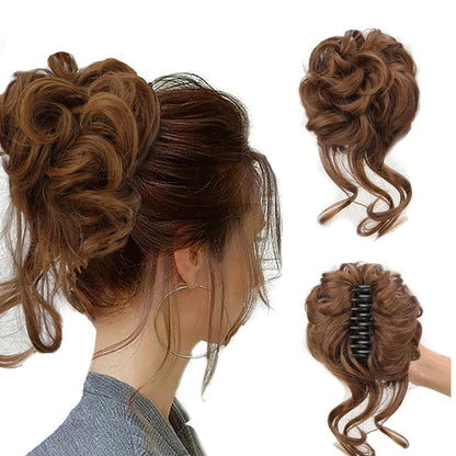 Cura Bun Clip | Premium Synthetic Hair 3