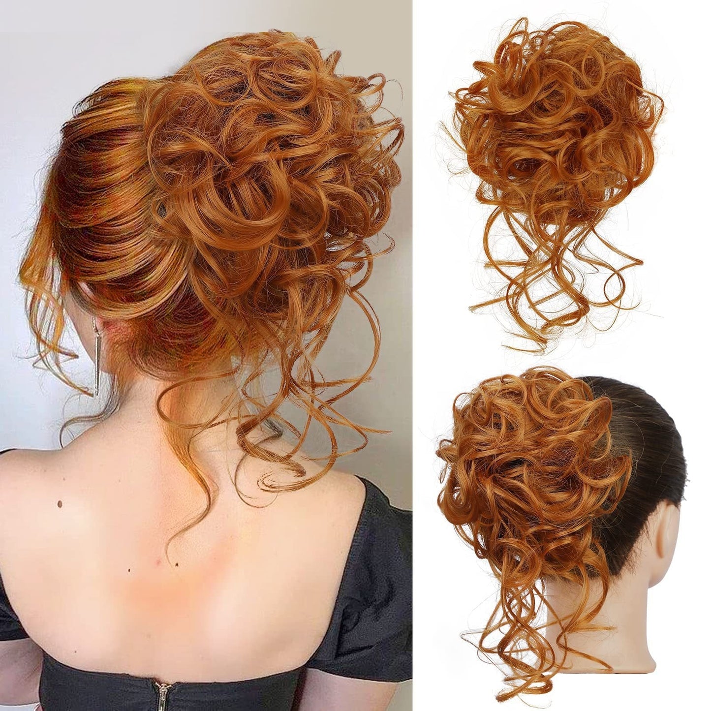 Cura Bun Clip | Premium Synthetic Hair 5