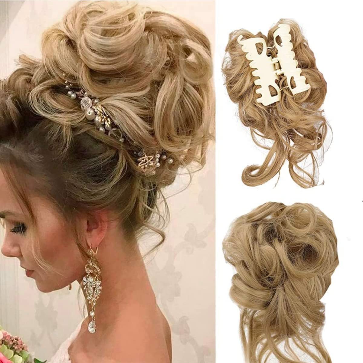Cura Bun Clip | Premium Synthetic Hair 8