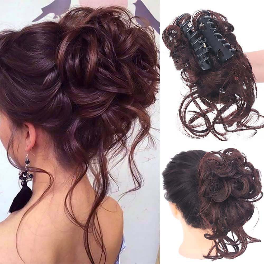 Cura Bun Clip | Premium Synthetic Hair 9