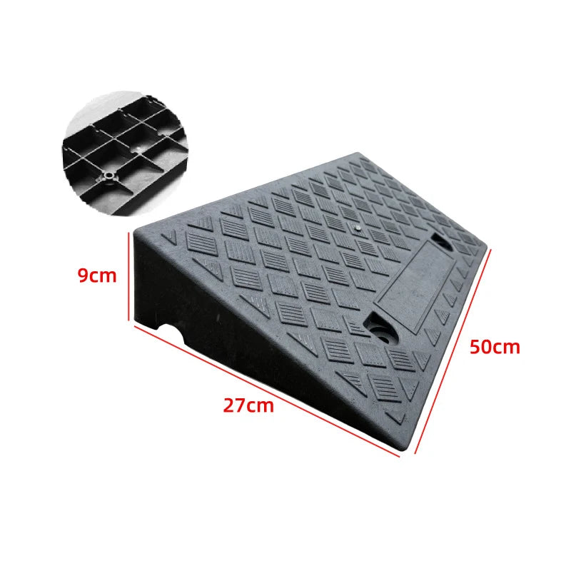 Cura Driveway Curb Ramp | Lightweight PVC, Anti-Slip Surface for Cars and Wheelchairs 16