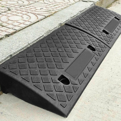 Cura Driveway Curb Ramp | Lightweight PVC, Anti-Slip Surface for Cars and Wheelchairs 2