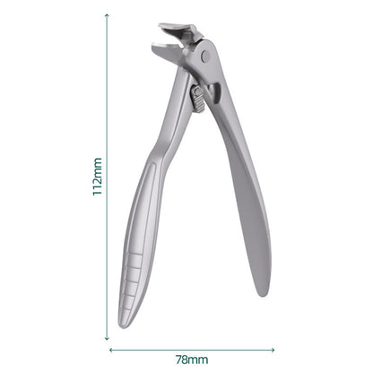 Cura Nail Clipper | Ergonomic Stainless Steel, Wide Jaw for Thick Nails 0