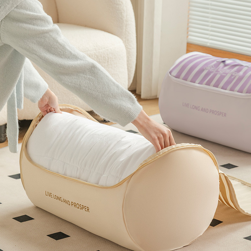 Cylindra Quilt Storage Bag | Zipper Compression System 2