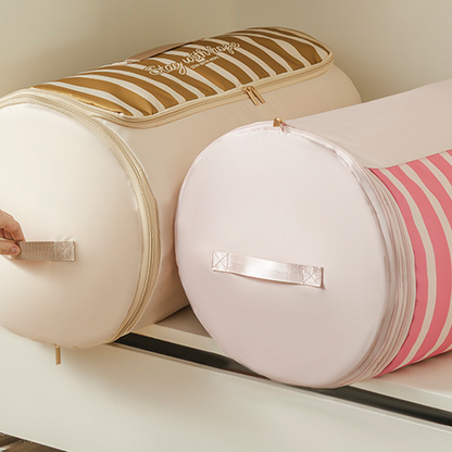 Cylindra Quilt Storage Bag | Zipper Compression System 5