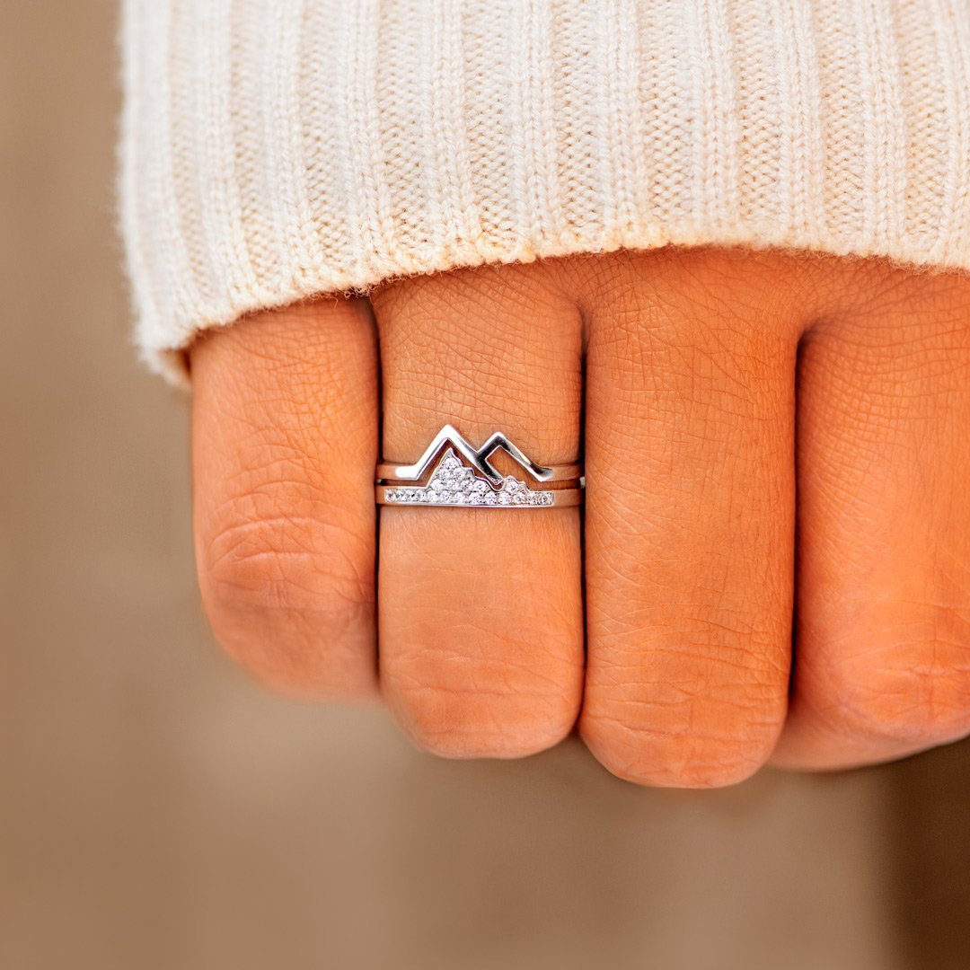 You Are My Favorite Adventure Mountain Ring