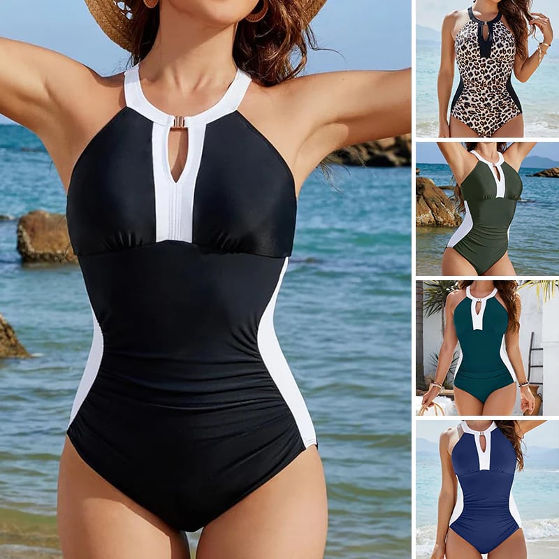 Dara One-Piece Swimsuit | Deep V Slimming, Adjustable Support 1