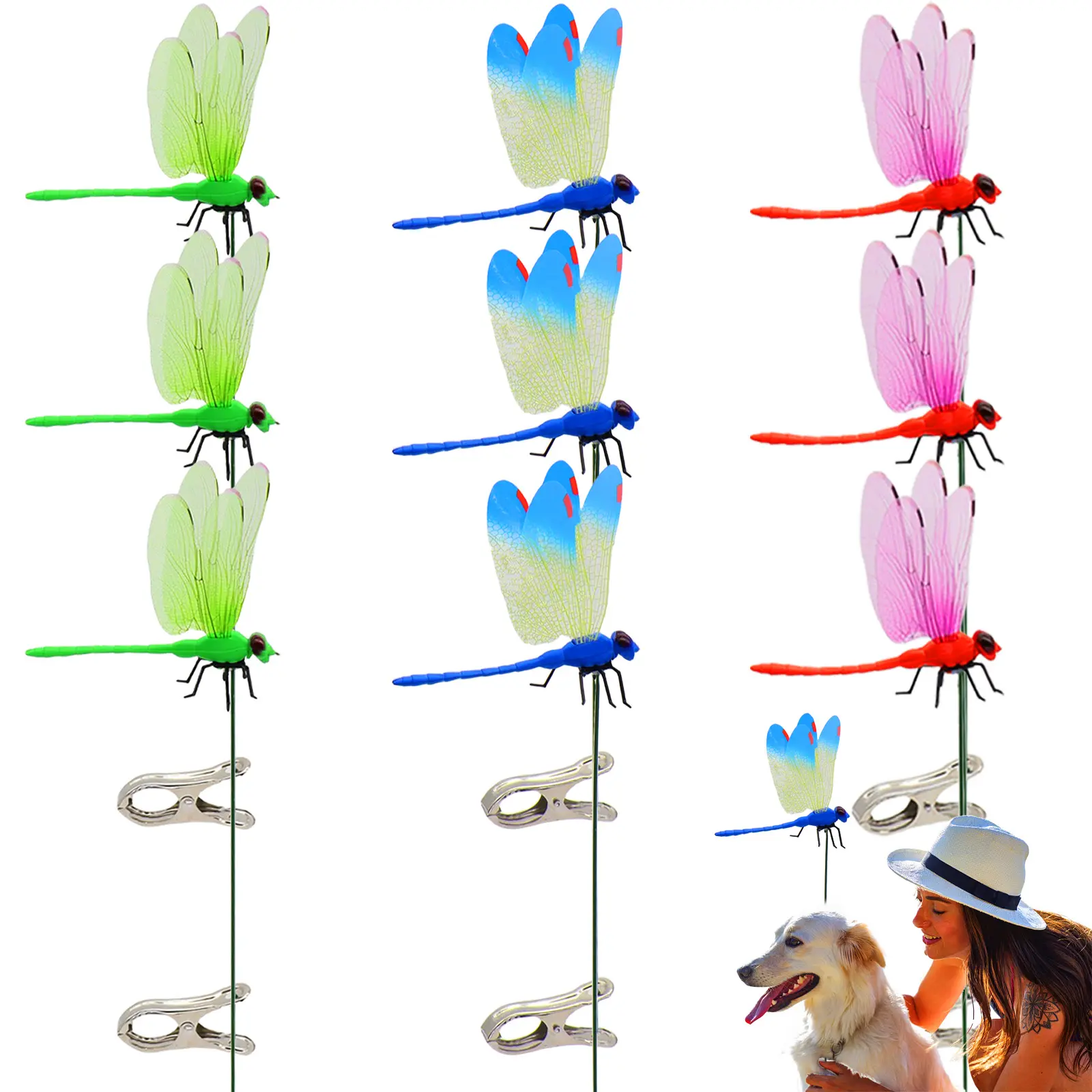 Dazzle Dragonfly Clip | Eco-Friendly Mosquito Repellent 10