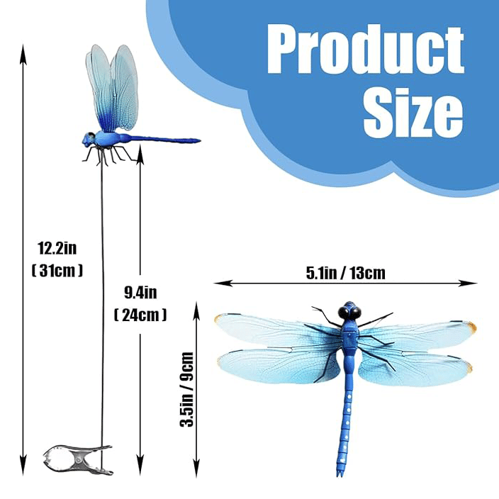 Dazzle Dragonfly Clip | Eco-Friendly Mosquito Repellent 5