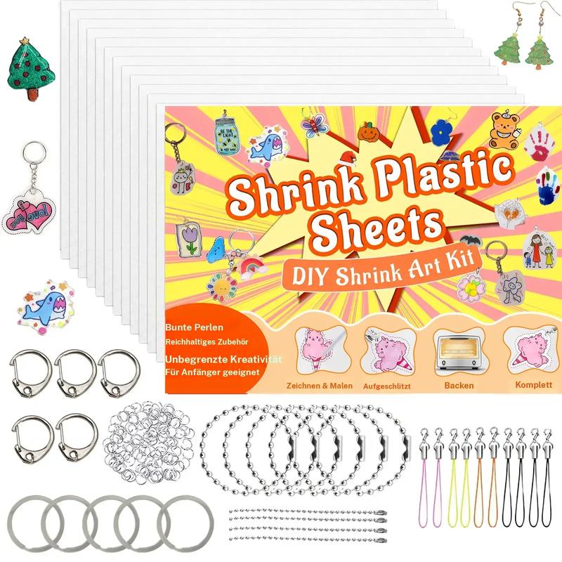 Zestaw Breloków Dazzle | Zrób to Sam Shrinky Dinks dla Dzieci