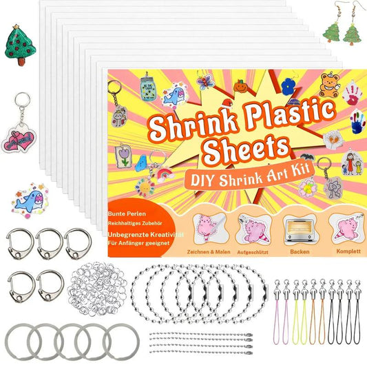 Dazzle Keychain Set | DIY Shrinky Dinks for Kids 0