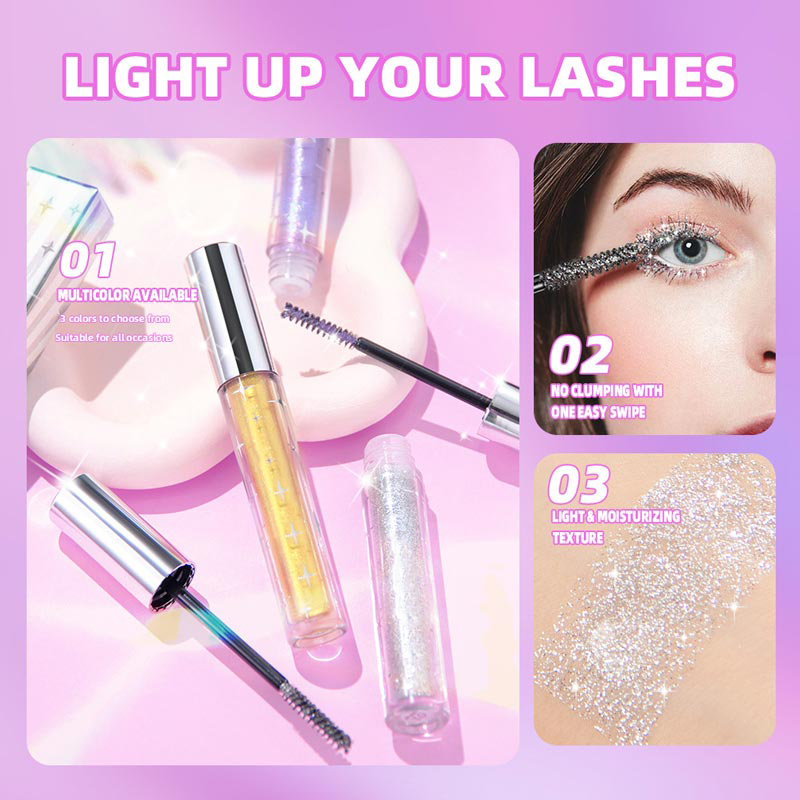 Dazzle Mascara | Waterproof, Long-Lasting Glitter 6