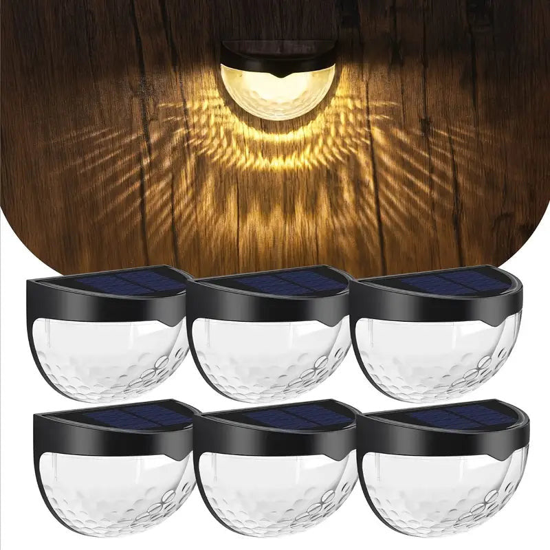 Dazzle Solar Fence Lights | Waterproof, Automatic On/Off, Elegant Design 3