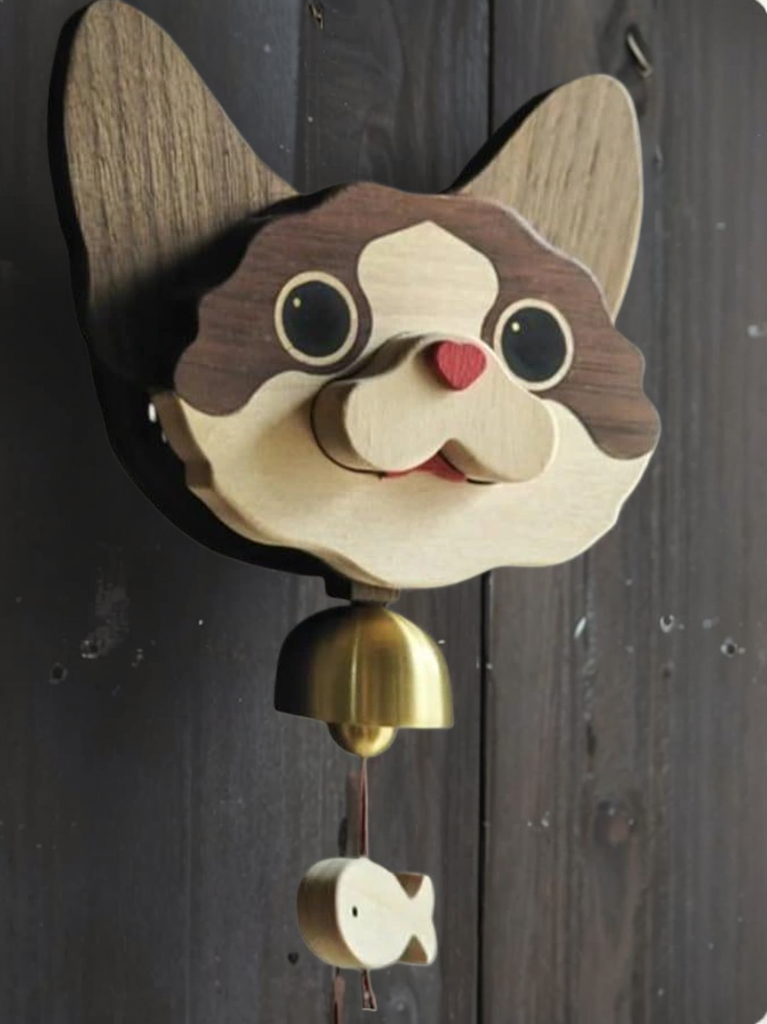 Shiba Inu Doorbell Wind Chime 22$ TODAY ONLY