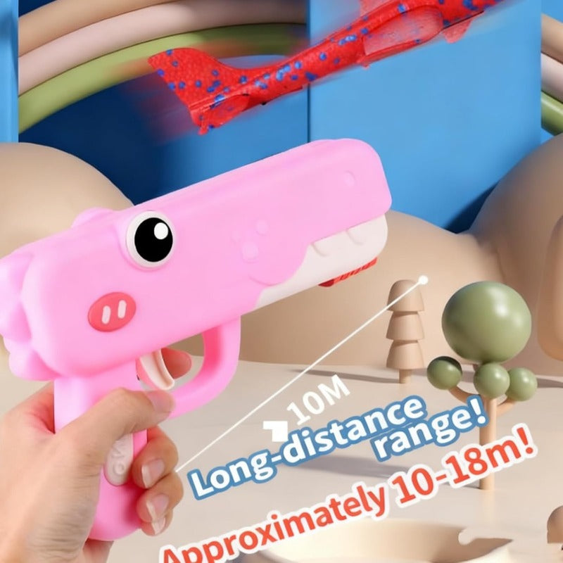 Dino Glider Launcher | Foam Airplane Toy 5