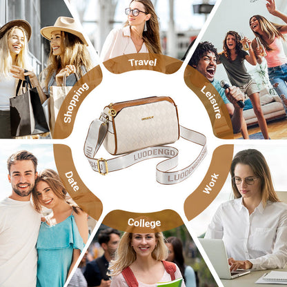 Diva Crossbody Bag | Stylish Diamond Pattern, Large Capacity for Women 8