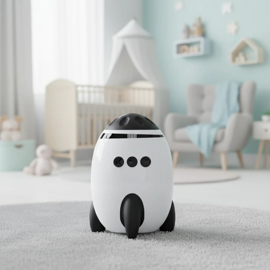 Dondolo DreamyNest | Movimento Rilassante, Design Portatile