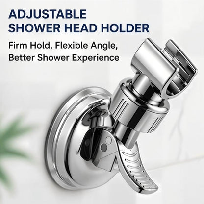 DuraGrip Shower Head Holder | Adjustable Suction Cup Mount, No-Drill Installation 1