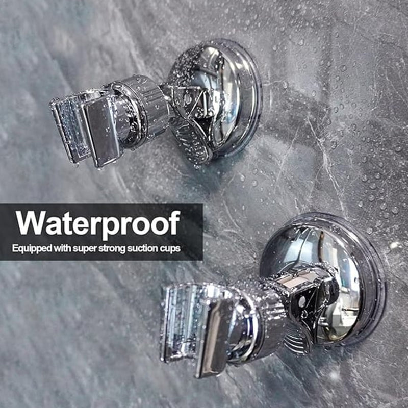 DuraGrip Shower Head Holder | Adjustable Suction Cup Mount, No-Drill Installation 3