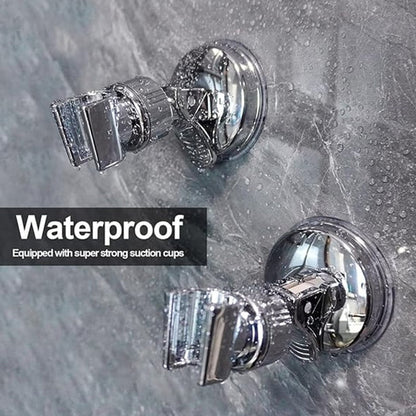 DuraGrip Shower Head Holder | Adjustable Suction Cup Mount, No-Drill Installation 3