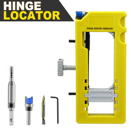 DuraPro Door Hinge Jig | Adjustable Hinge Mortise Template for Router 0