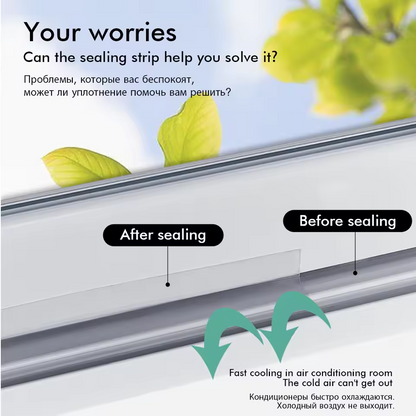 DuraSeal Door Seal Strip | 5M Flexible Silicone, Noise and Dust Barrier 2